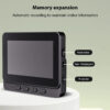 2.4G Wireless Visual Intercom Doorbell 4.3 Inch IPS Screen BT Interconnect Video Monitoring Intelligent Doorbell TwoWay intercom