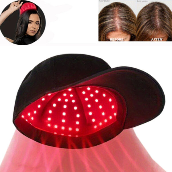 d8422909da693169 NEW 96Pcs Infrared Leds 660nm&850nm Red Light Therapy Growth Cap for Regrowth Anti Loss Relax Scalp Hair Care Hat