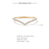 d855a5e4a8edad97 Women's Cubic Zirconia Engagement-Style Ring – Shiny CZ Statement Ring for Everyday Wear