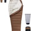 QEZER Winter Sleeping Bag for Adults,Lightweight Down Sleeping Bag [1260g/1560g ] 0°C bis -20°C for 4 Season Backpacking,Hiking,Camping and Mountaineering Outdoor with 660 FP Duck Down