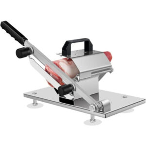 d87ab35037c41afe 1pc Portable Manual For Slice Bone Cutting Knife Frozen Meat Slicing Knife Stainless Steel Household Vegetable Food Slicer