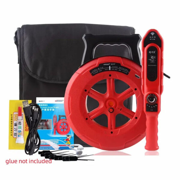 d891145ec316d144 Noyafa Pip Iron Pipe Blockage Detector 20M Line Diagnostic-tool Scanner Pipeline Blocking Clogging Plumbers Instrument