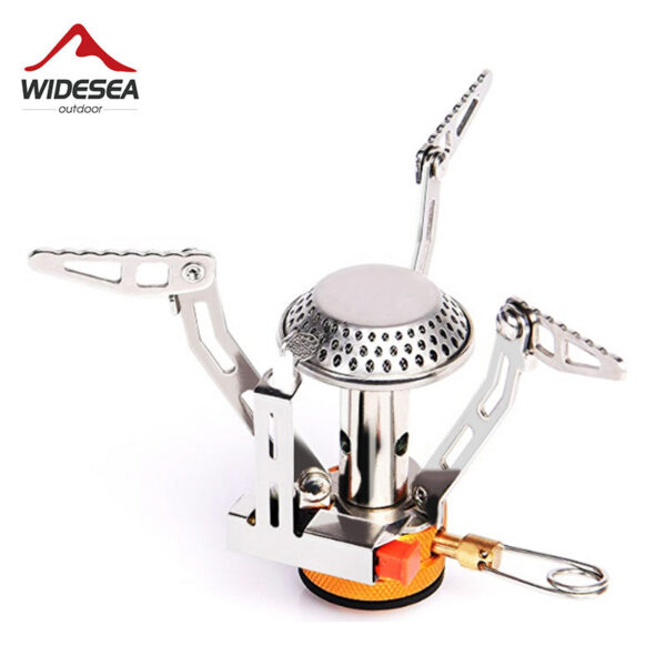 d894c617bf14ee1a Widesea Camping One-piece Gas Stove Heater Tourist Burner Foldable Outdoor Picnic Kitchen Equipment Supplies Survival Furnace