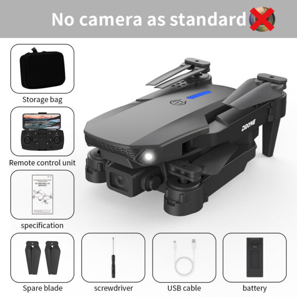 E88Pro RC Drone Profesional HD 4k Rc Dual-Camera Wide-Angle Head Remote Quadcopter Airplane Helicopter Dron Toy