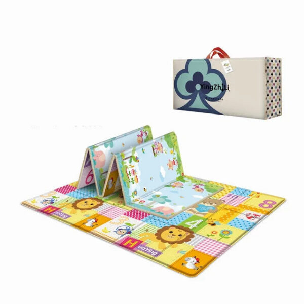 d8d6e5f103182854 New Waterproof Play Baby Room Decor Home Foldable Child Crawg Mat Double-sided Kid Rug Foam Carpet Game Playmat Gift