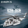 d8dad291afd82aef 2192PCS CH-53E Transport Helicopter Building Blocks Army Plane Military Fighter Model Assembly Bricks Kids DIY Toys Holiday Gift