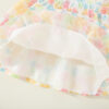 Infants Summer Children Clothes Sweet Baby Girl Dress Korean Style Colorful Flower Dresses Soft Skin-friendly 0-3 Y Kid Toddlers