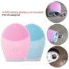 Electric Silicone Facial Cleanser Massager Ultrasonic Vibrator Skincare Massage Tool Beauty hine Vibration Cleaning Of Pores