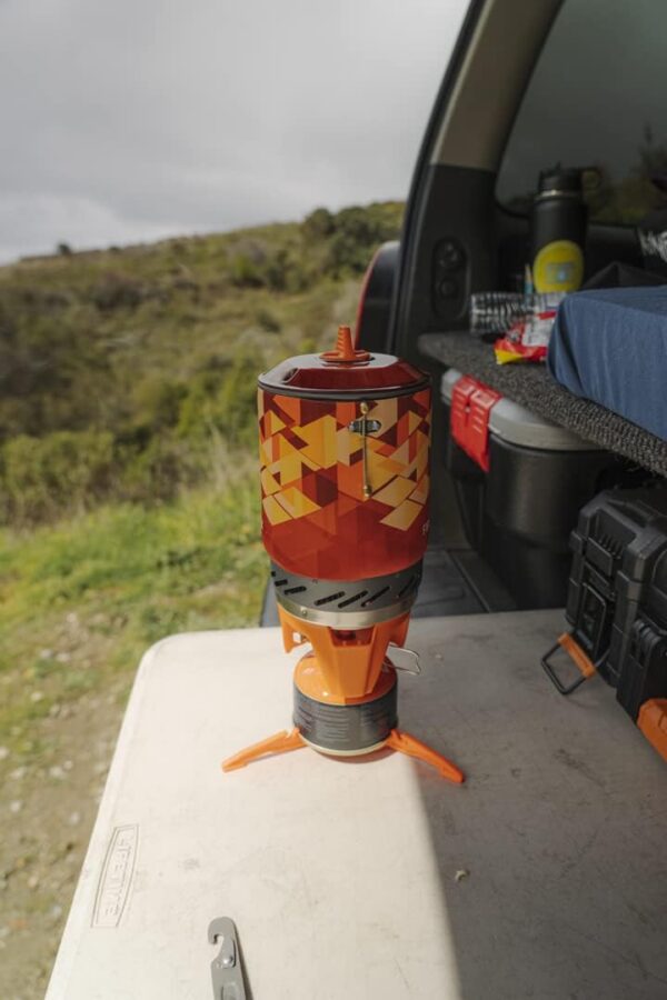 Fire-Maple Gas Canister Stand Foldable Fuel Gas Tank Bracket Support Gas Bottle Tripod Cartridge Holder for Camping Picnic Bikepacking