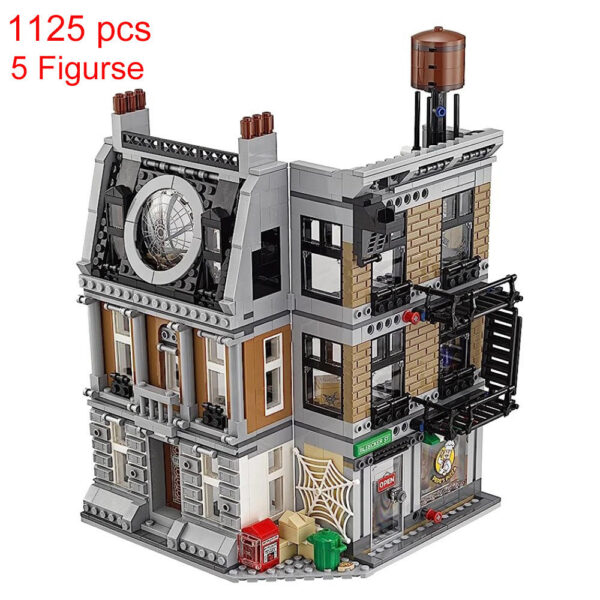 Moc Compatible 76108 Sanctorum Bricks Blocks Model Modular Building Set, Movie Collectible DIY Adult Toys For Boys Gifts