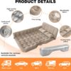SUV Air Mattress Camping Bed - Car Mattress Back Seat Portable Foldable Car Air Bed SUV Sleeping Pad Car Bed Mattress for Sedan SUV Truck