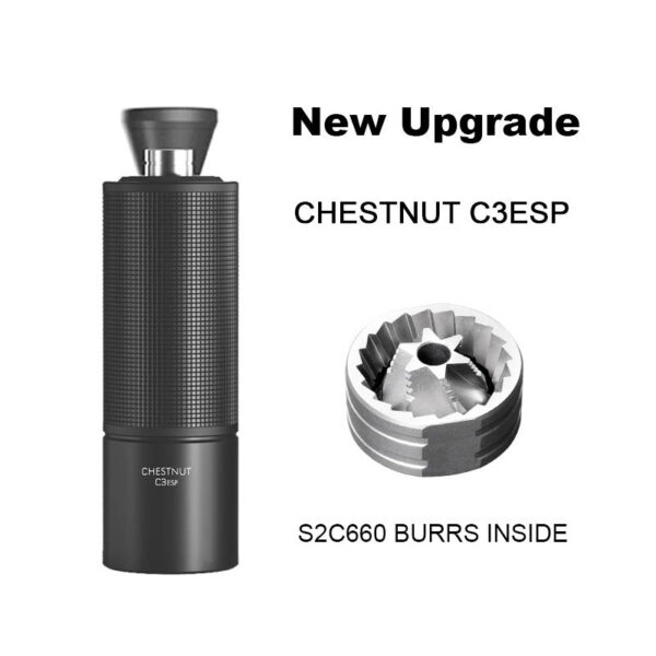 TIMEMORE Chesut C3S / C3ESP Manual Coffee Upgrade All-metal Body & Anti-slip Design Portable Grinder S2C Burr Inside
