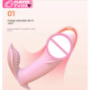 d93528f674c9c051 Outdoor Wearable App Remote Control Vibrator Penetration Dildo Silicone Vaginal Masturbation G-Spot Anal Toy Sexy Adult Sex Toy