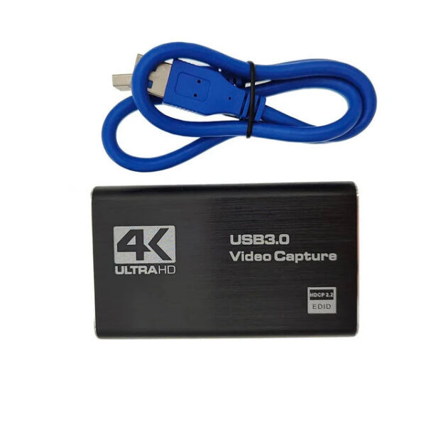 4K USB 3.0 Capture HDMI-compatible 1080P 60fps HD Video Recorder Grabber For Capturing Game Card Live