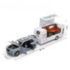 1/32 Rolls Royce Culan RV Alloy Diecast Off-road Vehicle Toy With Sound and Light Camping Car Model For Boys Gifts