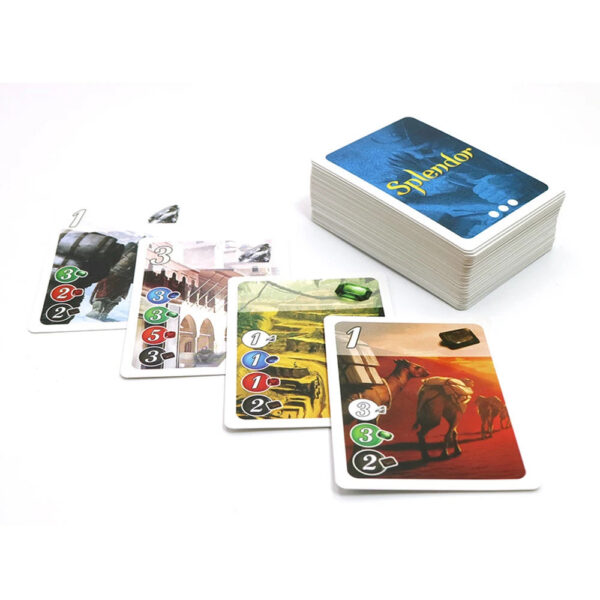 d9687f8ca85c17f1 English Spanish version Splendor Family .Strategy . 2 to 4 players Board Game