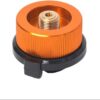 Butane Fuel Canister Adapter,Camping Grill Gas Stove Adapter,Camping Backpacking Butane Stove Gas Convert Connector Adapter