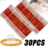 10/30/50pcs Condom 52mm Ultra Thin Cock Penis Sleeve Natural Latex Lubrication Contraception Supplies Adults Safer Sex Products