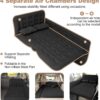 d9a3aac7f0956a58 Car Air Mattress Back Seat Inflatable Bed - Inflatable Thickened and Double SUV Air Mattress with Air Pump Portable Foldable Car Bed for Home Car Travel Camping-Black