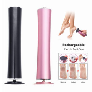 d9abe2a1ccac8b8c USB Rechargeable Wireless Electric File Cuticle Callus Dead Skin Remover hine Pedicure Tools Foot Heel Care Sandpaper