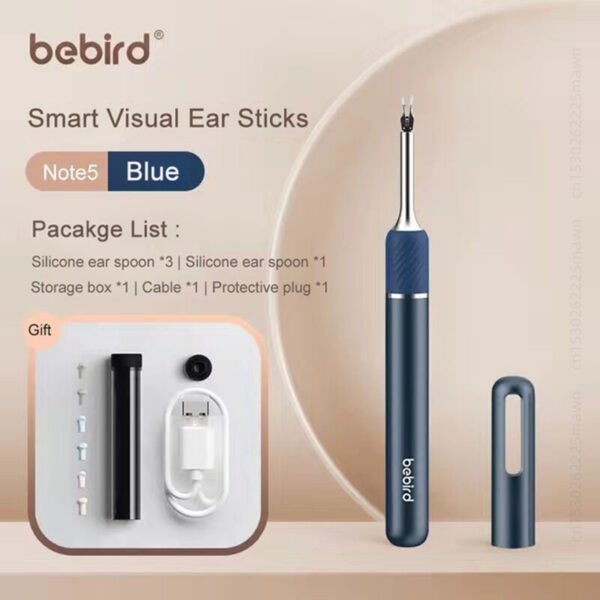 Bebird Note5 Pro Cleaner Smart Visual Ear Wax Sticks Endoscope Tweezers Earpick Mini Camera Otoscope Personal Health Care
