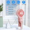 d9d720c9f9ee767c Mist Portable USB Rechargeable Handheld with Humidifier Mini Water Spray Hand Fan