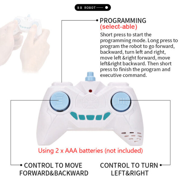 RC 2.4G Radio Remote Control With Sound Watch Gesture Induction Sensor Intelligent Robot Car Model Kid Electronic Toy Gift