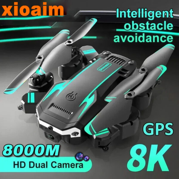 da12c4a51c65d3f4 For Xiaomi G6 Pro Drone 8K 5G GPS Professional HD Aerial Photography QualCamera Omnidirectional Obstacle Avoidance Quadrotor Toy