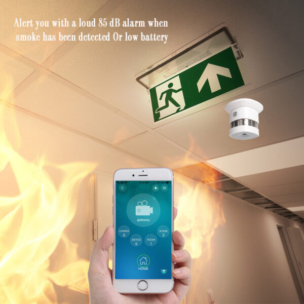 da1bbfd06ec02771 HEIMAN Zigbee Detector Smart Home system 2.4GHz High sensitivity Safety Prevention Sensor