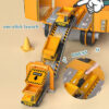 da486f77de8a594d Kids Engineering Vehicle Electric Drill Tool Toys Match Children Educational Assembled Sets Tools For Boys Nut Building Gift
