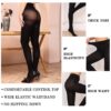 da4898ac445e33fb WAKUNA 2 Pairs Pantyhose Opaque Tights 40D Resistant Control Top