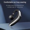 Wireless Bluetooth Earphones For Single Wearing Business Driving In Ear Gaming Sports Sweat Resistance