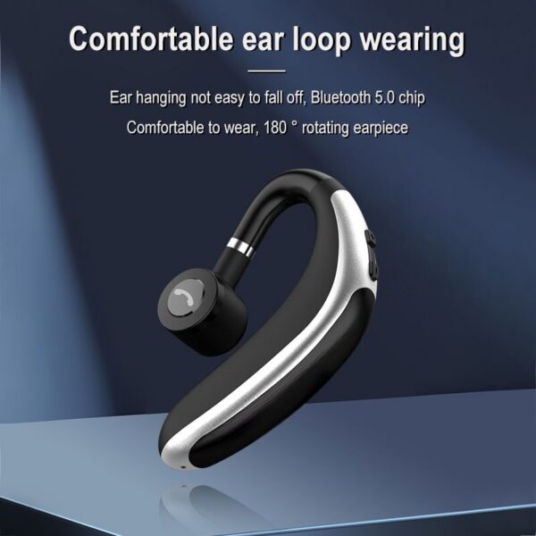 Wireless Bluetooth Earphones For Single Wearing Business Driving In Ear Gaming Sports Sweat Resistance
