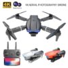 New E99Pro Drone 4K Professinal With Wide Angle Dual HD Camera Foldable RC Helicopter 5G WIFI FPV Height Hold Apron Sell