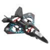 da601226b79a4730 L0712 RC Plane 2.4G Remote Control Aircraft Gravity Sensing Helicopter Glider with Light EPP Foam Fighters for Boys Children
