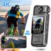 da654c5428fd5c86 1080P HD WiFi Mini Portable Digital Video Recorder Color Screen Wearable Camera Night Vision Police Cam Small Bike Camcorder