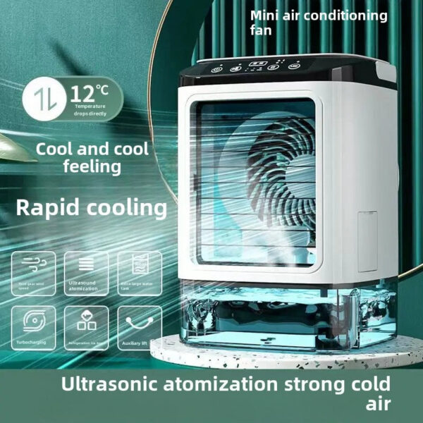 New Model Water Summer Coog Small Air Conditioner Office Nap Humidifier Electric Fan