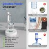 Desktop Bottle Dispenser Automatic Smart Electric Water Dispensers for 5 Gallon & Universal Bottles USB Charging 7 Levels