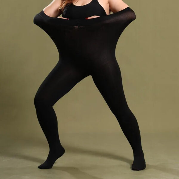 da892c200321bfc8 Socks & Hosiery 150 KG Women Tights Plus Size 120D Autumn Warm Winter Fleece Pantyhose High Waist Female Stretchy Slim Thick TightsSocks