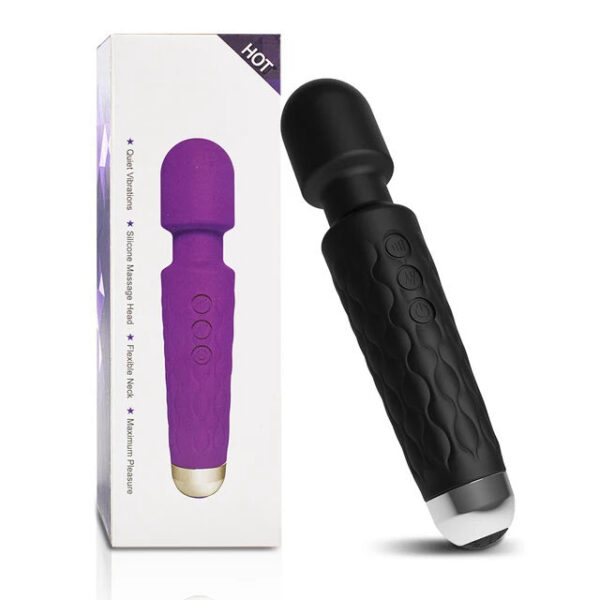 da951af90254a014 AV Vibrator Wand Sex Toys for Women 20 Powerful Patterns G Spot Clitoris Stimulation Massager Personal Masturbator Erotic Goods