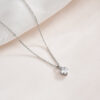 daa68ec8bdbf2a50 Hot Trendy Sterling Sier AAA Zircon Choker Necklaces Simple Shiny Diamond CZ Pendants For Women Fine Jewelry Wholesale
