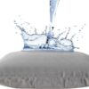 Small Cooling Shredded Gel Memory Foam Pillow，Adjustable for Contoured Support -Portable Ideal for Backpacking, Camping, Travel, Car, Airplane,Office Nap