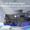 db0120fafd2c28a3 New E88Pro Mini Drone 4K Professinal Wide Angle Dual HD Camera Foldable RC Helicopter WIFI FPV Height Hold Apron LED Sell