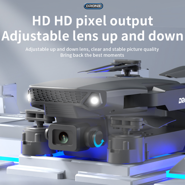 db0120fafd2c28a3 New E88Pro Mini Drone 4K Professinal Wide Angle Dual HD Camera Foldable RC Helicopter WIFI FPV Height Hold Apron LED Sell