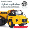 db07c4fe9a92ac60 1/18 Rc Truck Dumper Huina 1553 Excavator Crawler 9Ch 2.4G Radio Controlled Car Electric Vehicle Tractor Model Toys for Boy Gift