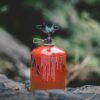 db0b19a7e54e85e7 BRS 3000T Ultralight Backpacking Stove - Portable Pocket Titanium Camping Gas Burner - Only 26g With Extra Backup O-Ring