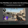 Unnk 4K 60Fps Video Capture Card USB C 3.1 Grabber Live Streaming 2K 120Fps Game Recording for PS5 Xbox Switch Phone Camera
