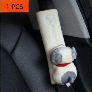 db3044b76011e737 1pcs Car Safety Belt Cover Pads Universal Auto PU Leather Shoulder Cushion Protector Vehicle Seat Strap for Women and Children