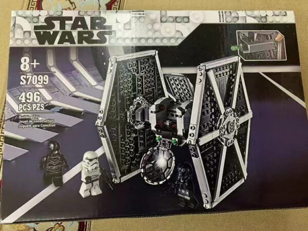 db31ca67319ed471 Anime Droid TIE Building Blocks Bricks Space Wars Compatible Fighter Set Toys For Children Birthday Gifts