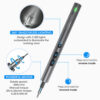 db3637ba8fa1c3ef 62/6 in 1 Electric Screwdriver Set Precision Handle Portable Power Tool Kits Wireless Cordless Small Bits for Phone Watch Repair
